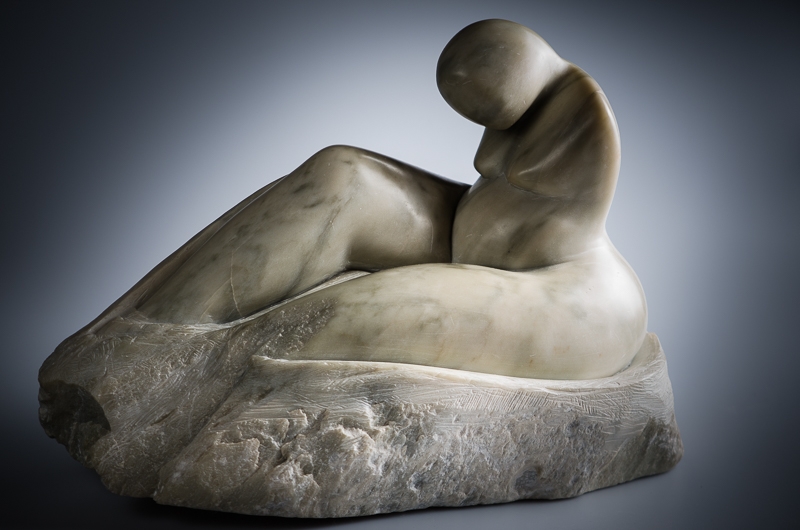 Specksteinskulptur von Rosalia Graefner